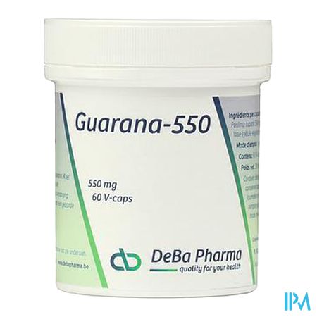 Guarana 550 V-caps 60x550mg Deba 4