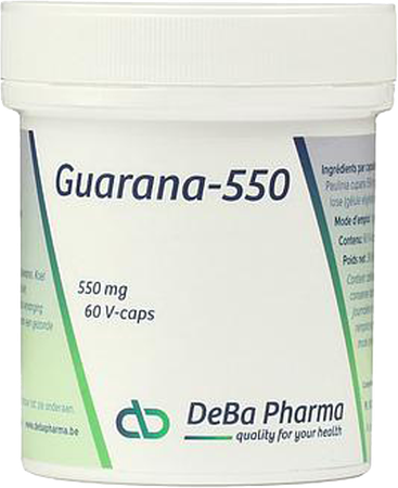 Guarana 550 V-caps 60x550mg Deba 4