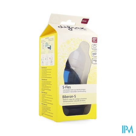 Difrax S-fles Wide 200ml 4