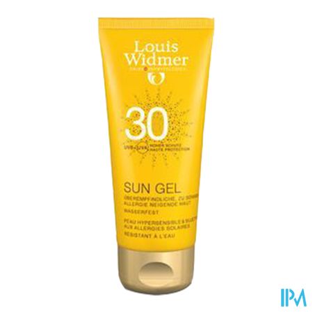 Widmer Sun Gel Ip30 N/parf Tube 100ml