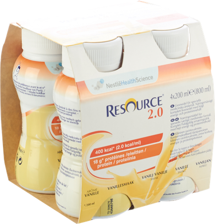 Resource 2.0 Vanille 4x200ml 12100535 2