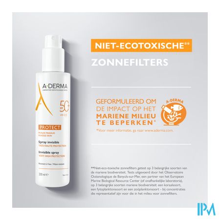 Aderma Protect Spray Spf50+ 200ml 13