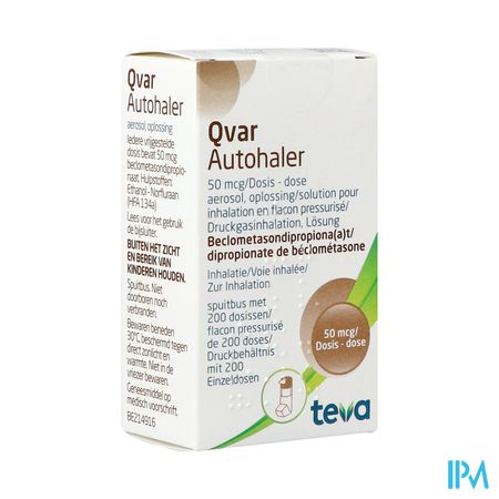 Qvar 50 Ucb Autohaler Dose 200 X 50mcg