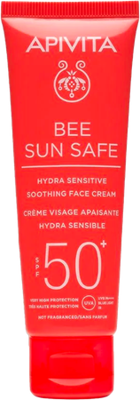 Apivita Hydra Sensitive Sooth. Face Cr Spf50+ 50ml 1