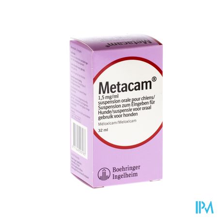 Metacam Susp Oral 1,5mg/1ml 32ml Honden 1