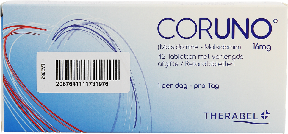 Coruno Comp Retard 42 X 16mg 2