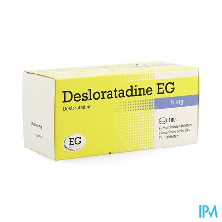 Desloratadine EG  5 Mg Filmomh Tabl 100 X  5 Mg