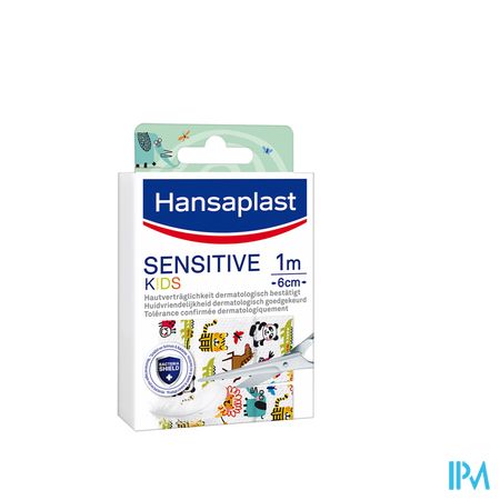 Hansaplast Pansements Kids Sensitive 1mx6cm