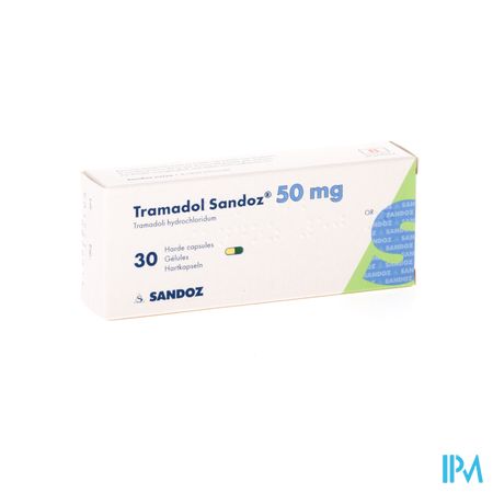 Tramadol 50 Sandoz Caps 30 X 50mg