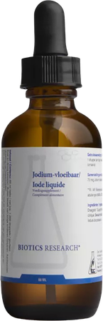 Jodium Vloeibaar Biotics Gutt 2oz 3