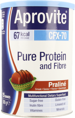 Aprovite Cfx70 Protein Praline Pdr 300g 15 Shakes 1