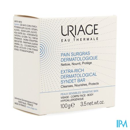 Uriage Thermale Wasstuk Overvet 100g