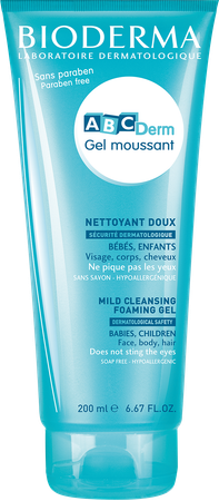 Bioderma Abcderm Schuimende Gel 200ml 1