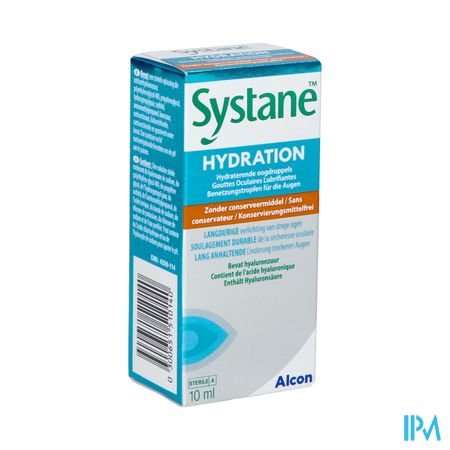 Systane Hydratation Gutt Oculaires S/conserv. 10ml