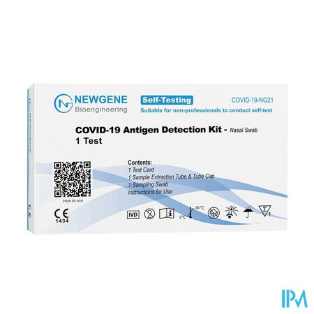 Newgene Bioengin.kit A/gene Test Covid-19 1 Bedel.