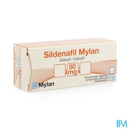 Sildenafil Viatris 50mg Filmomh Tabl 12