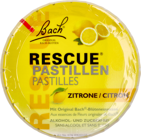 Bach Rescue Pastilles Citroen 50g 3