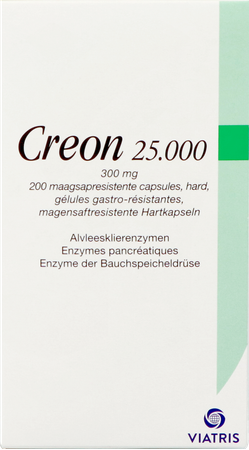 Creon 25000 Maagsapresist Hard Caps 200 X 300mg 1