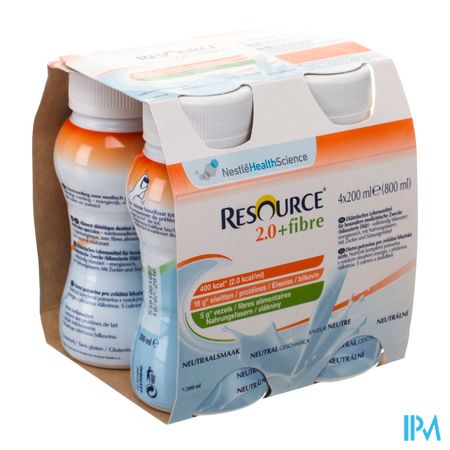 Resource 2.0 Fibre Neutre 4x200ml 12100792 3