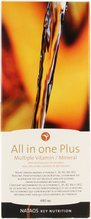 All In One Plus Multiple Vitamin/mineral 480ml 1