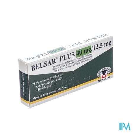 Belsar Plus 40mg/12,5mg Filmomh Tabl 28