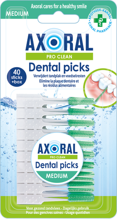 Axoral Pro-clean Dental Picks M 40 1