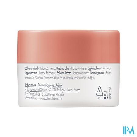 Avene Lippenbalsem Intense Hydratatie 24u 10ml 3