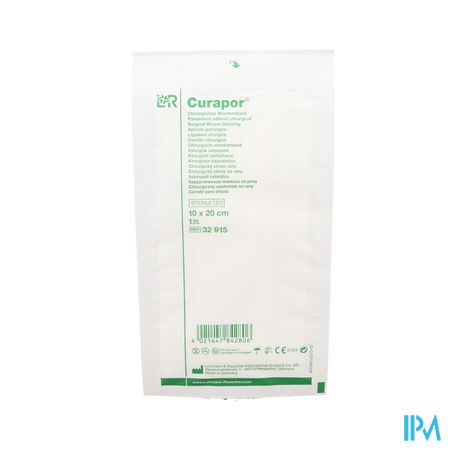 Curapor Verb Chirurg. Steriel 20cmx10cm 50 32915 5
