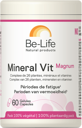 Mineral Vit Magnum Be Life Gel 60 1