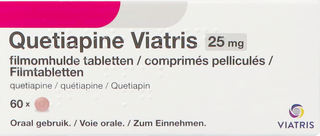 Quetiapine Viatris 25mg Filmomh Tabl 60 1