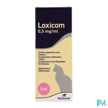 Loxicom 0,5mg/ml Orale Suspensie Kat Fl 5ml 2