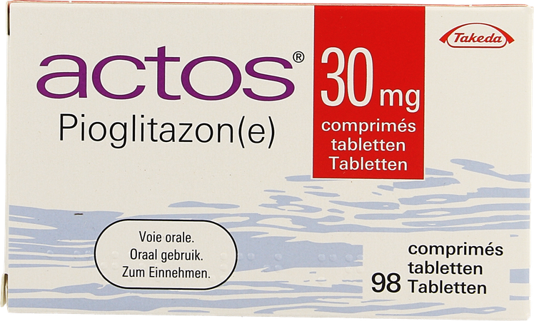 Actos 30mg Comp 98 X 30mg 1