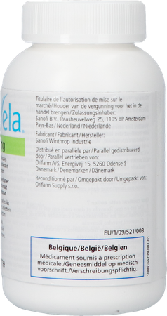 Renvela 800mg Orifarm Comp Pell 180 5