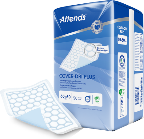 Attends Cover Dri Plus Onderleg 60x 60cm 1x50 5