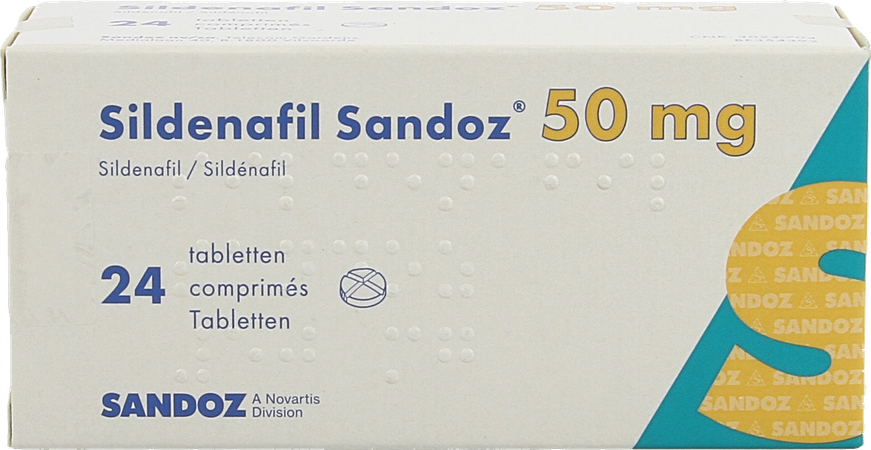 Sildenafil Sandoz 50mg Filmomh Tabl 24x 50mg 1