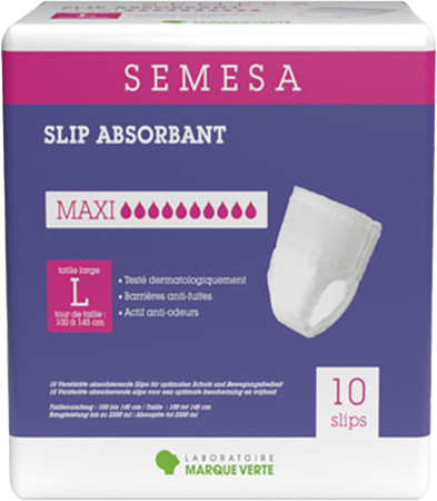 Semesa Absorberende Slips Maxi l 2
