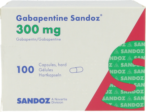Gabapentine 300mg Sandoz Caps 100 X 300mg 2