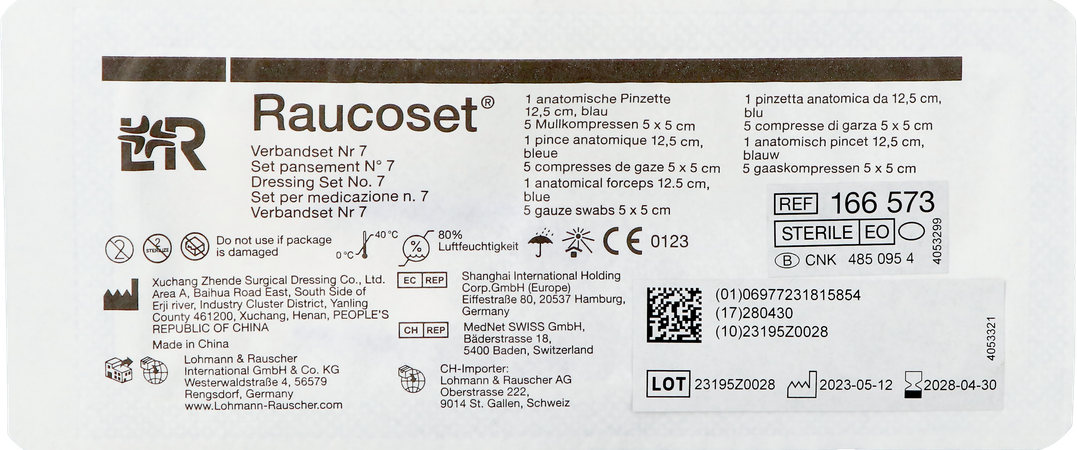 Raucoset Set Pansement N7 166573 3