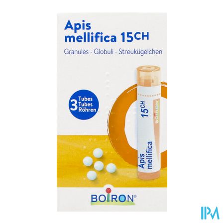Apis Mellifica 15ch Homeopack Gr 3x4g Boiron 1