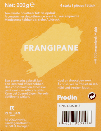 Prodia Frangipane Maltitol 200g 5