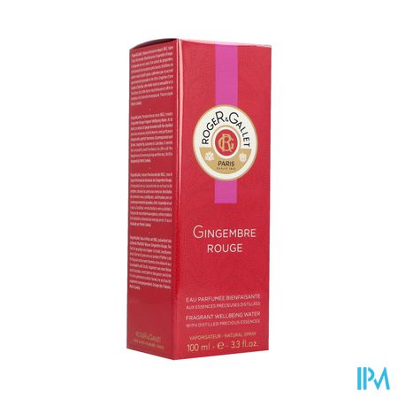 Roger&gallet Gingembre Rouge Vapo 100ml