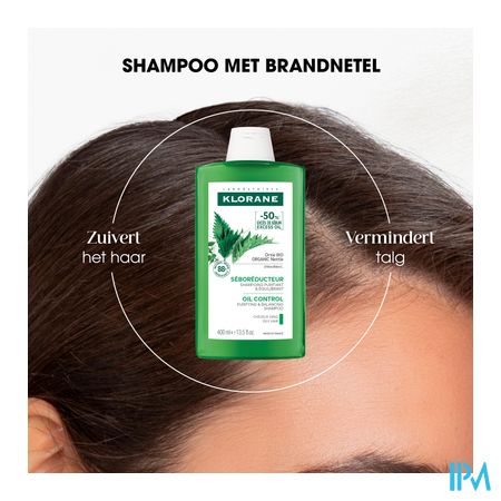Klorane Capil. Sh Brandnetel 400ml Nf 8
