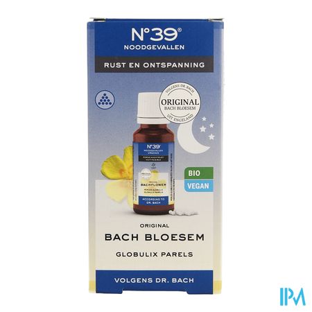 Bachbloesem Bio N°39 Noodgevallen Nacht Parels 20g 2