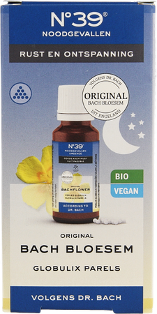 Bachbloesem Bio N°39 Noodgevallen Nacht Parels 20g 1