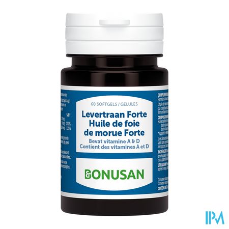 Levertraan Forte Softcaps 60 Bonusan 1