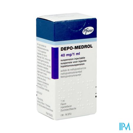 Depo-medrol Vial 1 X 40mg/1ml