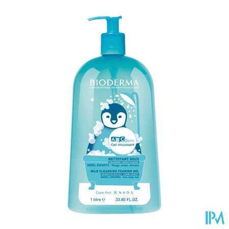 Bioderma Abcderm Schuimende Gel 1l