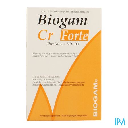 Biogam Cr Forte Drinkb. Amp 30x2ml 3