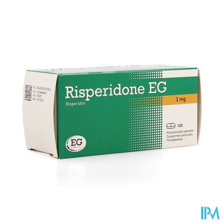 Risperidone EG Tabl 100 X 3 Mg