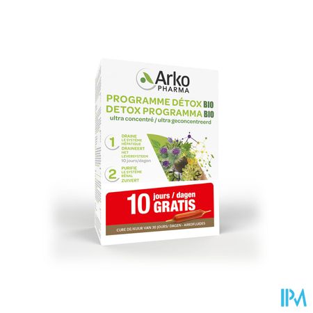 Arkofluides Programme Detox Amp 30 Promopack